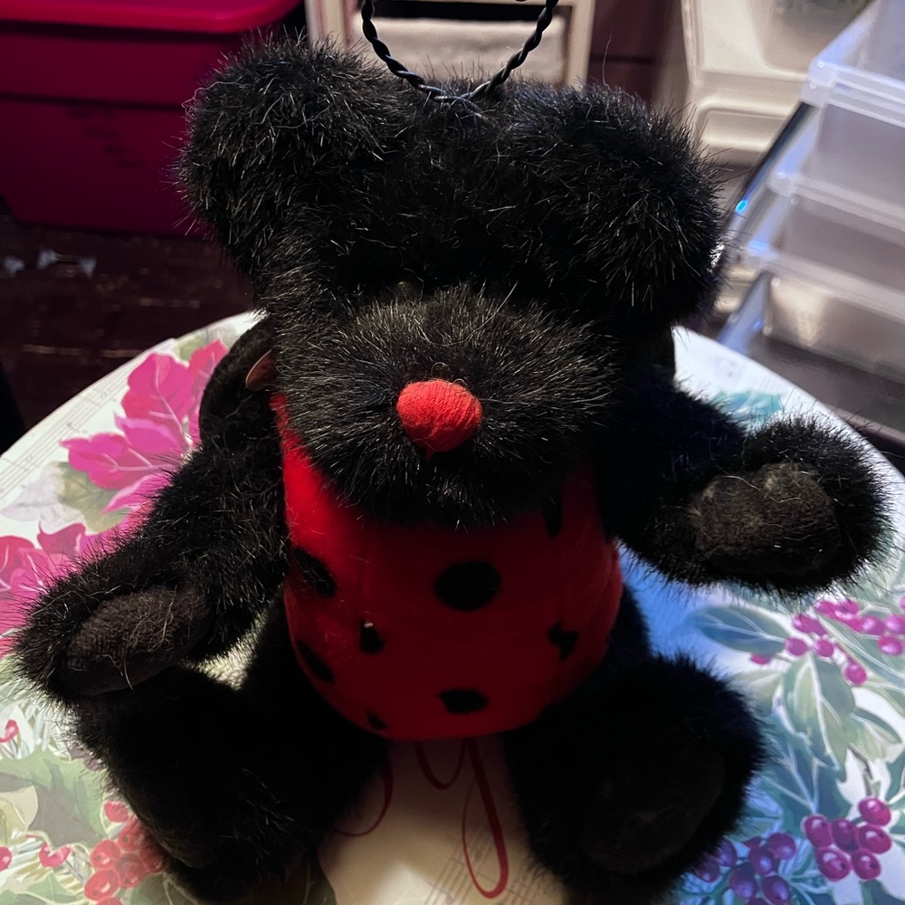 Boyd’s Bear Ladybug Bear plush.
